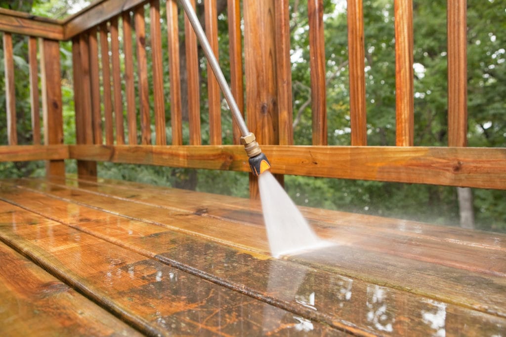 Wood Deck Cleaning | All Climate Roofing