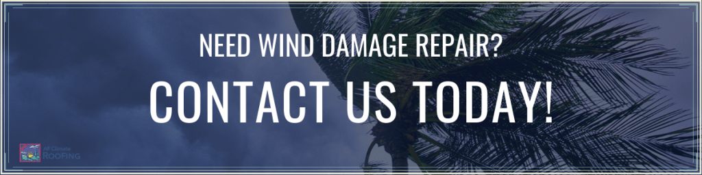 Contact Us for Roof Wind Damage Repair - All Climate Roofing